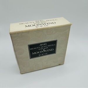 VTG Avon Moonwind Beauty Dust Refill in Cream Box Sealed